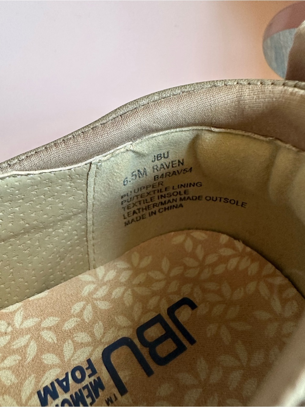 Jambu (JBU) Tan Mary Janes Shoes 6.5 - Picture 7 of 9